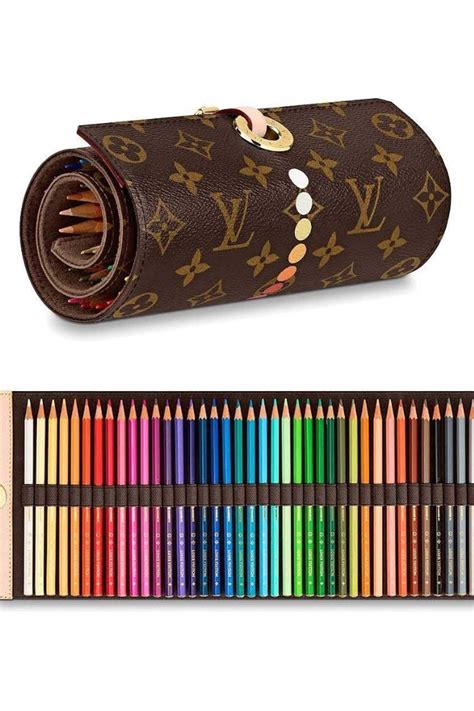 crayon de couleurs louis vuitton|On a trouvé la trousse à crayons de couleur la plus mode et elle .